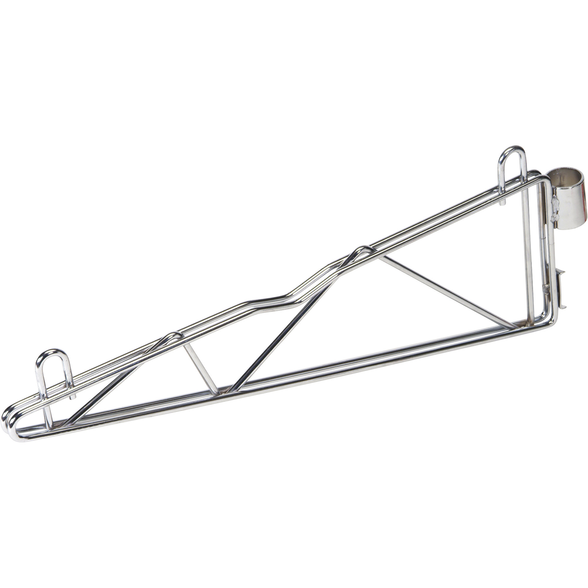 Quantum Multiple Shelf Wall Mounts, Pair of 14in. Brackets, Model# CB14